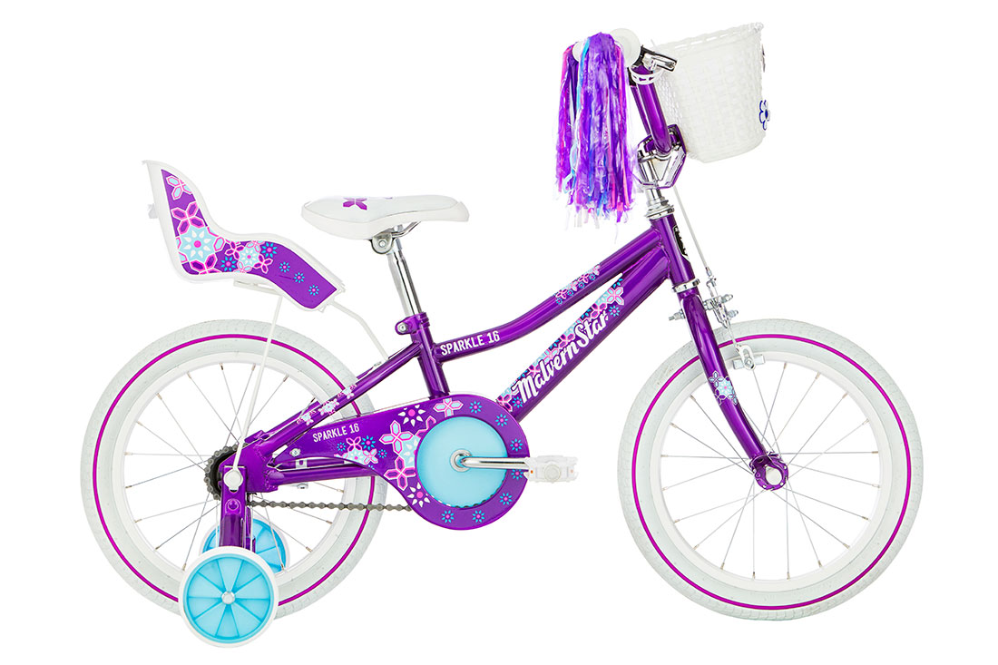 pink sparkly bike